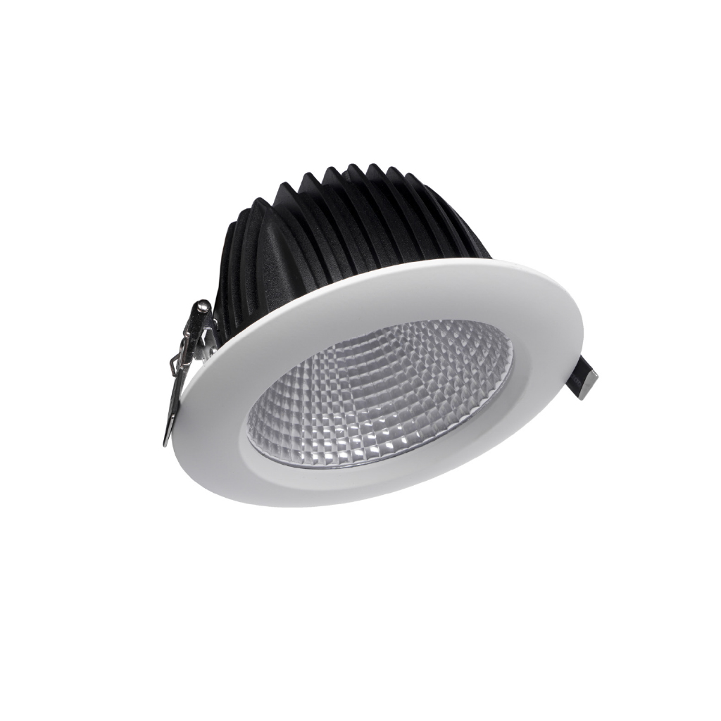 Downlight led cob luce orientabile per cromoterapia in alluminio 5